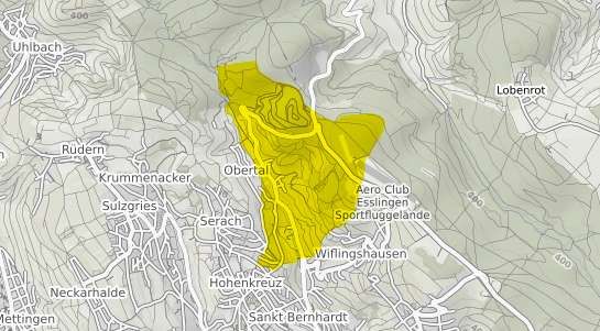 Immobilienpreisekarte Esslingen am Neckar W&auml;ldenbronn